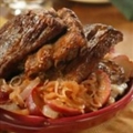 Oktoberfest Ribs with Apple Sauerkraut