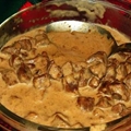 One Dish Beef Stroganoff