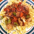 Orange Ginger Chicken Lo Mein