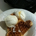 Orange Waffles with Maple-Orange Syrup