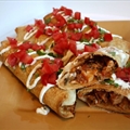Oven Fried Chimichangas