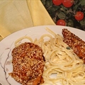 Oven-Fried Sesame Chicken