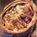 Oven-roasted Chicken With Forty Garlic Cloves