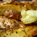 Oven Roasted Fingerling Potatoes with Rosemary