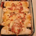 Over-the-Border Shrimp Enchiladas