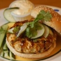 Pacific Rim Chicken Burgers with Ginger Mayonnaise