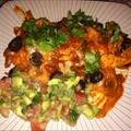 Paleo Chicken Enchiladas with Coconut Flour Tortillas