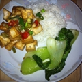 Pan-Fried Tofu with Spicy Lemongrass Sauce