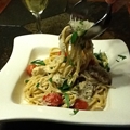 Pasta Con Salsa Di Gorgonzola e Pollo