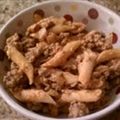 Pasta in Spicy Beef Blush Sauce
