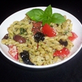 Pasta with Olives and Tomatoes