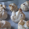Pastry Chocolate and Banana Dumplings