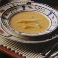 Pea Soup with Julienned Vegetables