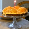 Peach cake