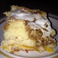 Peach Cobbler Coffee Cake