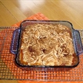 Peach Cobbler with Almond Crunch Topping