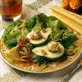 Pear and Goat Cheese Salad with Walnuts
