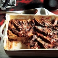 Pear and Gruyere Strata