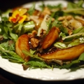 Pear and walnut salad
