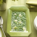 Peas And Tarragon With Fresh Goat Cheese