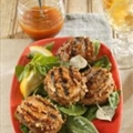 Pecan-Crusted Pork Tenderloin Pinwheels with Carolina Mustard Sauce