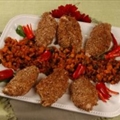 Pecan Encrusted Chicken with Sweet Potato Chutney