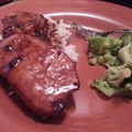 Peking style barbecue pork ribs