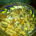 Penne rosa with mushrooms/shrimp