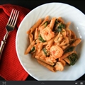 Penne Rosa with Shrimp