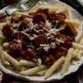 Penne with Eggplant and Turkey Sausage