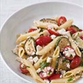 Pennette With Zucchini, Ricotta Salata and Fresh Herbs 