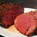 Peppered Beef Tenderloin with Portobello-marsala Sauce
