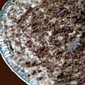 Peppermint Crisp Tart (fake)
