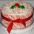 Peppermint Drum Cake