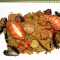 Peruvian Style Seafood Paella