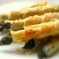 Phyllo Wrapped Asparagus