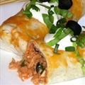 Picante Chicken Rice Burritos