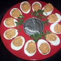 Pizza Stuffed Eggs