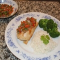 Pollo Con Pico De Gallo