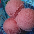 Pomegranate/blueberry Sorbet