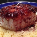 Pork Chops- Black Currant Sauce
