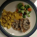 Pork Chops With Curried Apple-Onion Sauce
