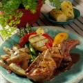 Pork Country-Style Ribs with Asian Plum Sauce