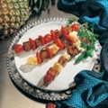 Pork Kabobs with Tequila and Pineapples
