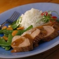 Pork Tenderloin with Hoisin-Raisin Sauce