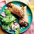 Potato, Chorizo, and Green Chile Burritos