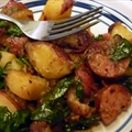 Potato Kielbasa Skillet