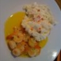 Potato Salad and Shrimp Scampi