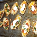 Potato Skins with Cheese and Bacon