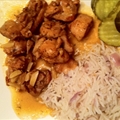 Poulet épicé à la noix de coco